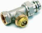Comap 809 robinet radiateur 3/4 droit pour thermostat