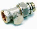Comap 2429 raccord de radiateur 1/2 droit nickelé réglable-douille auto-étanche