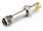 Comap rallonge chromé 1/2M x 80 mm avec raccord à compression 15 mm - pour boîte encastrable