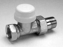 Begetube robinet radiateur thermostatisable droit 1/2 x 1/2