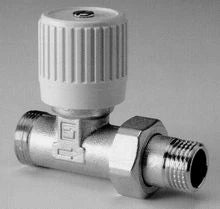 Begetube robinet radiateur manuel droit 1/2 x M24 - volant fixe