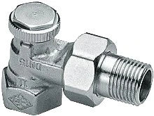 Heimeier Regutec raccord de radiateur dn10(3/8") équerre nickelé