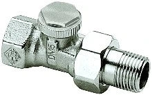Heimeier Regutec raccord réglable droit 1/2 x 1/2 - nickelé