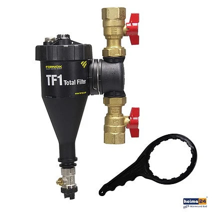 Fernox TF1 séparateur de boue avec aimant 4/4 x 4/4 - avec filtre fluid 500 ml