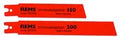 LAME DE SCIE REMS UNIVERSEL 200 - rouge set de 5 pieces