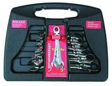 Rothenberger clef Roclick-set, 7 pièces 8-10-11-13-14-17-19mm dans coffret synthétique