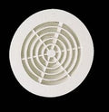 Nicoll Vent grille de ventilation 100 mm - blanc - avec moustiquaire
