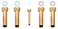 Vaillant flexoCOMPACT set de raccordement droite