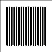 Renson système C+ Evo plaque de finition 125 mm - 170 x 170 mm - Puro