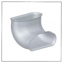Begetube (78313240) Profi-Air coude de raccordement mural 90° pour tube tunnel