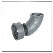Begetube Profi-air Isopipe coude isolé 90° DN180 x DN180 - incl raccord