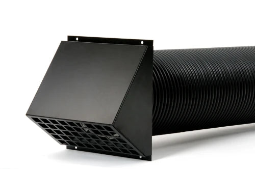 Vasco WTW ventouse ventilation horizontale 200/170 mm - noir