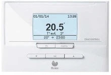 Bulex ExaControl E7C thermostat à horloge On/Off - programme hebdomadaire - blanc