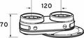 Vaillant RGA adaptateur chaudière PP/acier 80/80 x 80/80 mm - pour ecoTEC