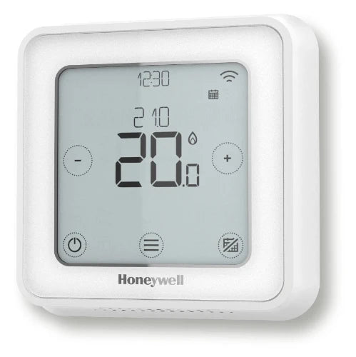 Honeywell Lyric T6 thermostat à horloge avec programme hebdomadaire - wifi connect - smartphone app - blanc
