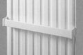 PORTE ESSUIE RADSON VERTICA 450 - ral 9016 blanc signalisation pour radiateur vertical