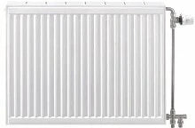 Stelrad Compact All In radiateur H400xT22xB1400 - 1743 Watt (EN442 75/65/20) - Ral 9016 Blanc signalisation