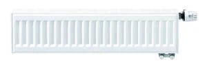 Stelrad Novello Plinth radiateur plint H200xT22xB2000 - 1302 Watt (EN442 75/65/20) - Ral 9016 Blanc signalisation