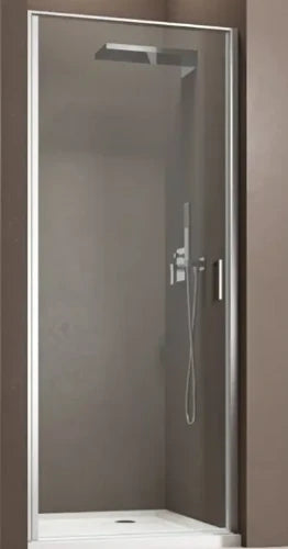 Aquaconcept Factor 401 porte de douche pivotante 750-790 mm - chromé brillant - transparent - traitement du verre: AquaClean