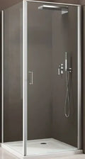 Aquaconcept Factor 410 panneau de douche latéral 870-890 mm - chromé brillant - transparent - traitement du verre: AquaClean