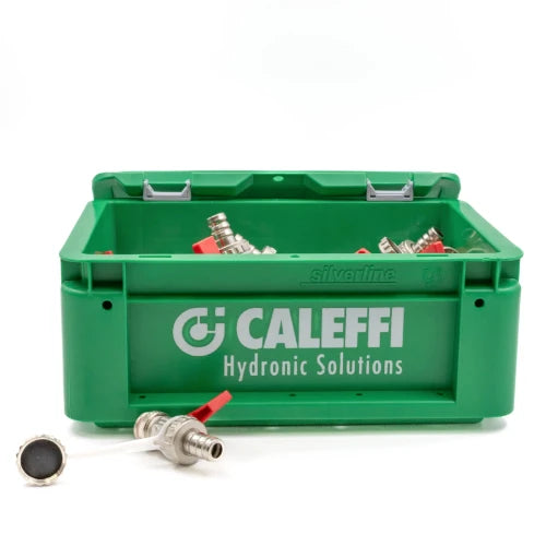 Caleffi Promobox 25x robinet de vidange pour chaudière 1/2 M