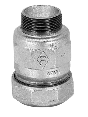 Atusa Fast Galva 746 raccord droit à compression MF 3/8 x 3/8