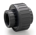 Eupen PVC Pression raccord union 3-pièces joint plat FF 50 x 6/4 F
