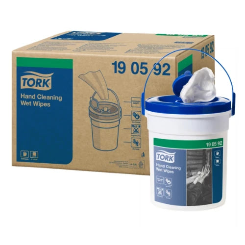 Tork hand wet wipe cleaning chiffon de nettoyage (seau 58 feuilles) - 4 seaux par boite - prix par seau
