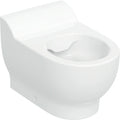 Geberit Bambini WC au sol à fond creux pour enfants, Rimfree, sans trous pour siège de WC: T min.=53cm, Blanc