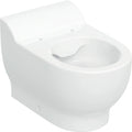 Geberit Bambini floor-standing WC for children, washdown WC, Rimfree, for WC seat: T min.=53cm, Blanc / KeraTect