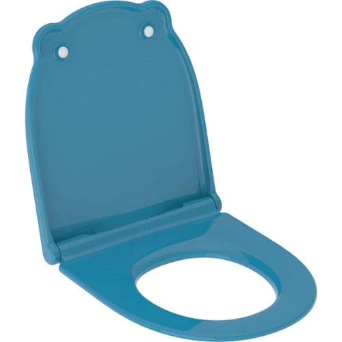 Geberit Bambini Siège de WC pour enfants: Mécanisme softclose=Oui, Bleu océan