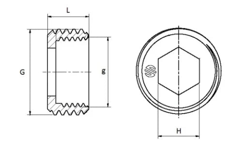 ProOne Brassline laiton reduction Hex. MF 3/4 x 1/2 (sachet 10pcs) - prix par pièce - uniquement pour l'eau