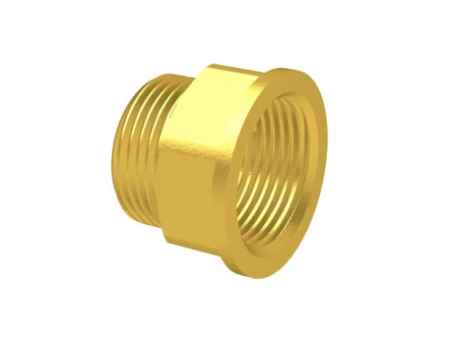 ProOne Brassline laiton mamelon MF 3/4 x 3/4 (sachet 10pcs) - prix par pièce - uniquement pour l'eau