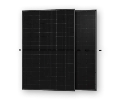 Austa MHDB verre/verre panneau photovoltaique - Full Black - 30 mm - 430 Wp - 1500V - connection MC4
