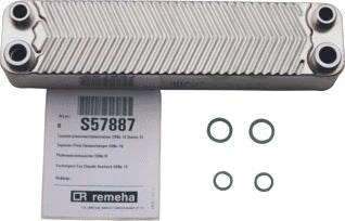 Remeha WSS Quinta eau échangeur à plaques sanitaire e8NX-18