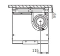 Bosch GC7700iW 20/30 C 23 Chaudière murale à gaz à condensation combi (gaz naturel) 20 kW - blanc - Label ERP CV : A - Label ERP sanitaire : A