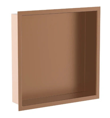 Procasa Vivo niche encastrée 300 x 300 x 70 mm - Brushed Copper PVD - cuivre brossé PVD