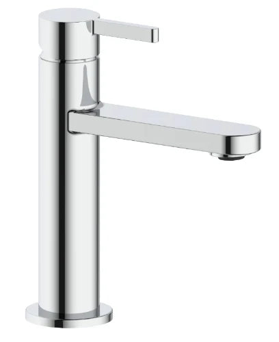 Procasa Vivo mitigeur lavabo avec démarrage à froid - bec droit - sans vidage - chromé