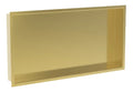 Procasa Vivo niche encastrée 600 x 300 x 70 mm - Brushed Gold PVD - or brossé PVD