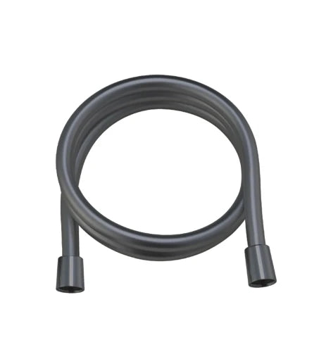 Procasa Rondo WSS flexible de douche 1/2 x 1500 mm - Gun Metal PVD - acier mat