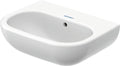 Duravit D-code lave-mains 360 x 270 mm - blanc - sans trou de robinet - avec trop-plein