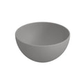 Procasa Obi lavabo à poser rond 240 x 240 x 120 mm - noir mat - céramique - sans trou de robinet - sans trop-plein