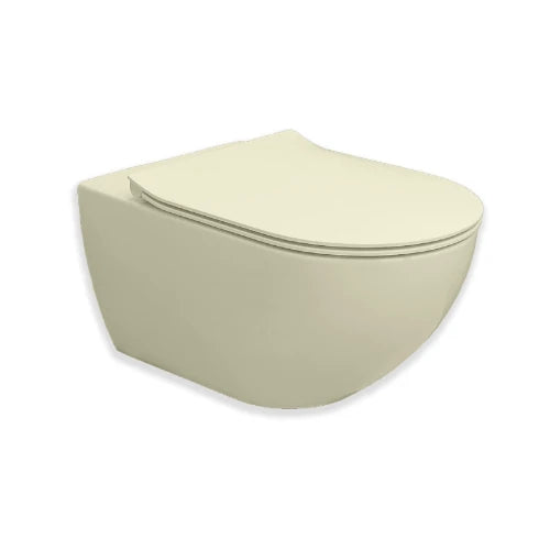 Procasa Obi toilet suspendue Cycloneflush zonder spoelrand 550 x 355 x 340 mm - sable