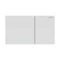 Geberit Sigma70 plaque de commande, revêtement facile à nettoyer, blanc mat