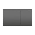 Geberit Sigma70 plaque de commande, brossé, revêtement facile à nettoyer, noir chromé