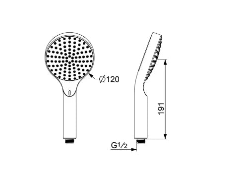 Hansa Hansaactivejet Digital douchette - chromé - Bluetooth
