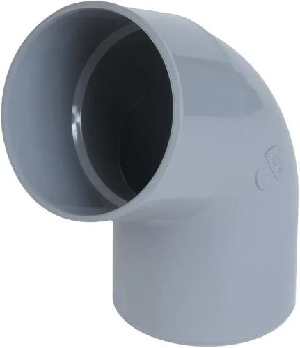 Nicoll PVC à coller coude 67° MF 50 x 50 mm - gris
