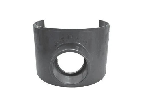 Nicoll PVC à coller selle 90 x 40 mm - gris