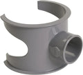 Nicoll PVC à coller selle 100 x 32 mm - gris