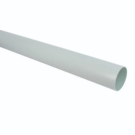 Nicoll RWA PVC tuyau 80 x 1,3 mm (longueur 4m) - gris foncé - prix par mètre